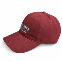 Casquette de baseball personnalisée avec logo brodé noir effet vieilli, six panneaux, style Dad Hat, streetwear, visière incurvée, en sergé de coton, vente en gros OEM