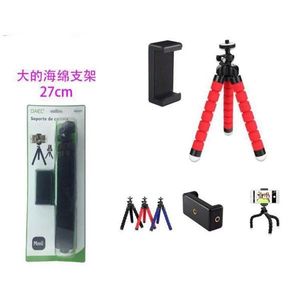 Trípode para teléfono móvil, soporte de esponja flexible de 27cm para grabación de vídeo con cámara y teléfono - Product Image 1