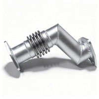 Pièces d'excavateur, tuyau d'échappement du moteur, tuyau de raccordement du turbocompresseur, soufflet en acier inoxydable, tuyau turbo pour ZAX135US-5B ZX135