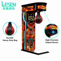 Machine d'arcade Punch Boxing Warrior, machine de test de force de boxe, jeu commercial de test de force, usage intérieur, garantie 1 an
