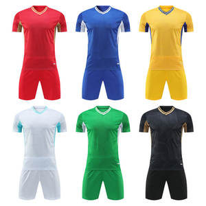 Оптовая Продажа с фабрики, индивидуальная Футбольная форма, многоцветная дышащая футбольная тренировочная форма, детские футбольные майки на заказ - Product Image 5