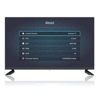 SEEWORLD produsen TV LCD OEM harga grosir televisi layar datar TV pintar HD penuh 43 inci TV LED Google Android Wifi