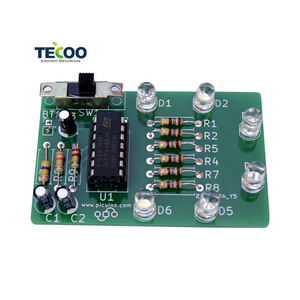 कस्टम एलईडी लाइट राउंड सर्किट बोर्ड, प्रोटोटाइप से लेकर बड़े पैमाने पर उत्पादन तक के लिए फ्रेम - Product Image 4