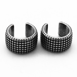 yunnique <b>Cuff</b> <b>Earrings</b> Titanium Steel Geometric Design Unisex Fashion Jewelry - Product Image 5