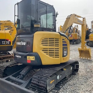 รถขุดขนาดเล็ก Komatsu 55MR 5.5 ตัน สภาพใหม่ 95% ใช้งานน้อย พร้อมเครื่องยนต์ทรงพลัง ราคาถูก รถขุดมือสอง Komatsu ได้รับมาตรฐาน CE/EPA - Product Image 1