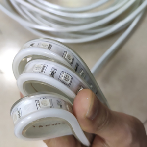 Bande <span class=keywords><strong>LED</strong></span> haute tension AC 220V 5050 avec prise EU, lumière rouge verte bleue blanche chaude RGB 100M/<span class=keywords><strong>rouleau</strong></span>, IP67-étanche, découpeable au mètre - Product Image 2