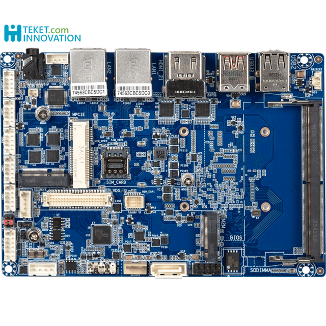 For Gigabyte GigaIPC QBiP-N150A 3.5 Inch SBC Motherboard Intel N150 FCBGA1264 Socket DDR5 16GB Onboard TPM 2.0 COM SATA USB