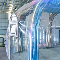 Maison bulle transparente de haute qualité en PU résistant aux intempéries Poeticexist pour jardin extérieur