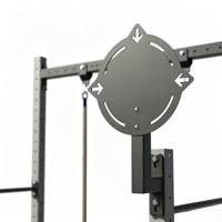 Appareil de musculation multifonctionnel autoportant en acier au carbone pour l'extérieur, avec corde de traction pour l'escalade et les exercices de fitness