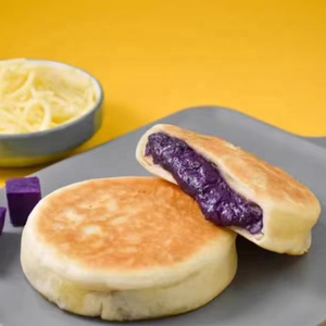 Pâtisserie végane prête au micro-ondes à base de patate douce violette surgelée, idéale pour la restauration - Product Image 6