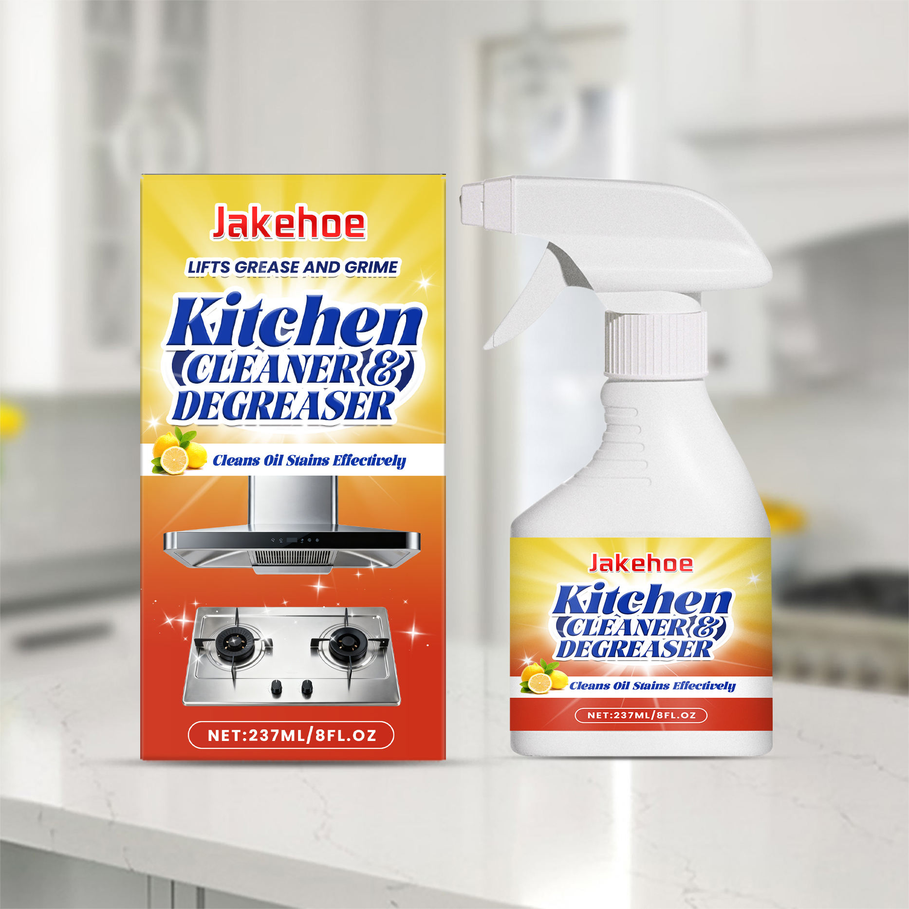 Nettoyant pour taches d'huile lourde