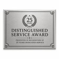 Plaque murale en métal personnalisée avec logo, plaque CNC en alliage de zinc gravée pour monuments et expositions commémoratives