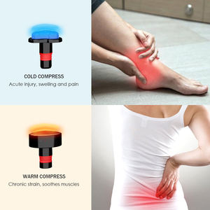 Nueva <span class=keywords><strong>Pistola</strong></span> <span class=keywords><strong>de</strong></span> Masaje Muscular Eléctrica <span class=keywords><strong>de</strong></span> Percusión Profunda 7 en 1 con Motor <span class=keywords><strong>sin</strong></span> Escobillas, 6 Cabezales, Portátil, 6 Velocidades Ajustables - Product Image 3