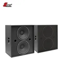 Sistema de Audio Profesional para Conciertos y Escenarios al Aire Libre TD-253S, Altavoz de Línea de 3 Vías Pasivo, 2x15 Pulgadas, Bajos, Medios y Agudos