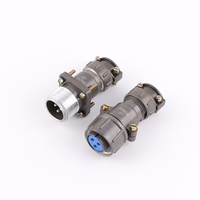 Conector P20 2 3 4 5 7 conector de núcleo conector circular tipo Aero Conector recto tipo P conector roscado