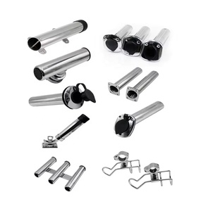 Stainless Steel 316 Marine Angled Fishing Rod Holder 30 Degree 50x240mm Kayak Ship <b>Yacht</b> Boat Hardware Accessories Stainless Ste - Product Image 3