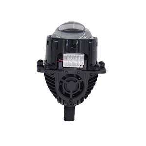 Mini lentille de projecteur d'éclairage avant H1 bi-xénon de 2.5 pouces avec carénage compatible avec le travail de bricolage de client de rénovation de lumière de voiture - Product Image 3