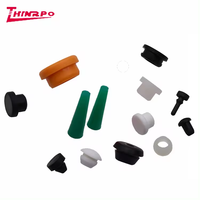 Chine Usine Personnalisé cône conique forme silicone bouchon tuyau trou d'eau fin joint silicone caoutchouc bonde poussière caoutchouc couvercle bouchons