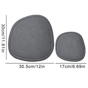 Plateau absorbant <span class=keywords><strong>de</strong></span> tapis <span class=keywords><strong>de</strong></span> pierre <span class=keywords><strong>de</strong></span> <span class=keywords><strong>terre</strong></span> <span class=keywords><strong>de</strong></span> diatomées à séchage rapide pour la maison, le <span class=keywords><strong>jardin</strong></span>, le bureau, les étagères pour la salle <span class=keywords><strong>de</strong></span> bain - Product Image 3