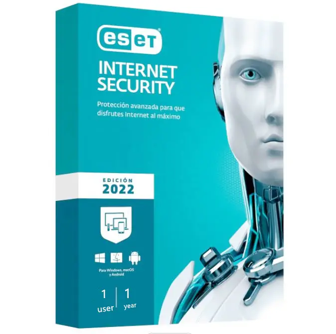 PC/Mac/Android/Linux 1 장치/1 년 온라인 코드 Eset 인터넷 보안을위한 개인 정보 보호 바이러스 백신 소프트웨어