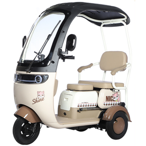 Motocicleta Eléctrica de Tres Ruedas Personalizable, Conveniente para la Ciudad, para Personas Mayores o con Discapacidad, con Capacidad para Tres Personas. - Product Image 2