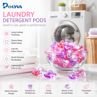 Capsules de lessive personnalisées ODM, pré-dosées, avec emballage de marque privée