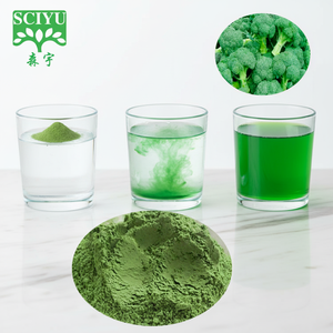 Polvere di Germogli di Broccoli Halal in Confezione a Tamburo, Solubile in <span class=keywords><strong>Acqua</strong></span>, Grado Alimentare, Integratore Erboristico Brassica Oleracea Var. Italica Plenck - Product Image 2