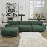 Sofá Modular Ajustable en Caja, Canapé Plegable para Sala de Estar, Cama Comprimida, Seccional, Envasado al Vacío