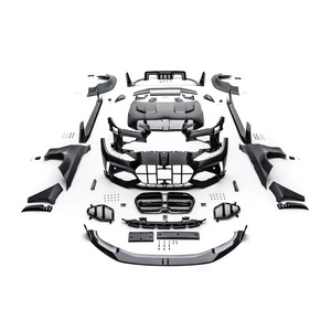 Pour BMW <span class=keywords><strong>G82M4</strong></span> Kit carrosserie <span class=keywords><strong>G82M4</strong></span> mise à niveau AD Style fibre de carbone pare-chocs jupe latérale diffuseur becquet passage de roue capot - Product Image 6