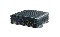 Komputer Mini Industri Tanpa Kipas N100 6 USB 6COM 32GB RAM 1TB untuk Peralatan Bengkel