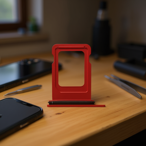 Tiroir SIM rouge pour iPhone 13, pièce de rechange - Product Image 3