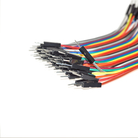 Okystar 10cm Mâle À Mâle 40Pin de Fils de Pullover de DuPont Ligne Câble