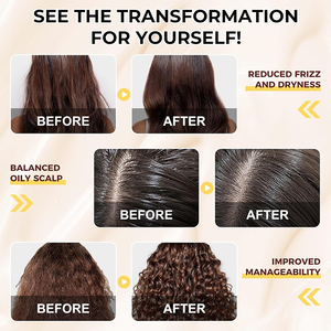 Masque capillaire réparateur profond à l'huile d'argan et de macadamia, essence pour <span class=keywords><strong>cheveux</strong></span> secs et abîmés, traitement au collagène pour tous types de <span class=keywords><strong>cheveux</strong></span>, 500 ml - Product Image 5