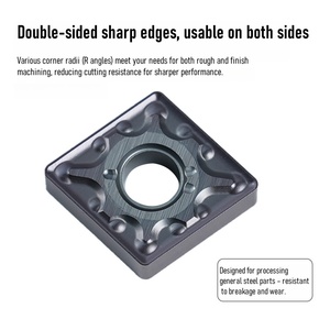 OEM tam giác vonfram hợp kim coban chèn cho thép cắt indexable chuyển công cụ thép không gỉ bên ngoài chuyển chèn - Product Image 5