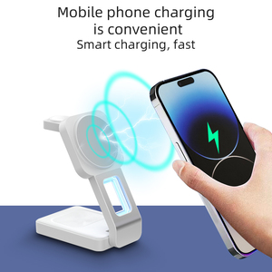 แท่นชาร์จไร้สายแบบแม่เหล็ก5-in-1แท่นชาร์จไร้สายสำหรับ iPhone iWatch airpods - Product Image 4