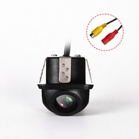 Caméra de recul pour voiture AHD/CVBS commutable, CCD, objectif fisheye grand angle 170°, réglable à 360°, étanche, vision nocturne 1080P