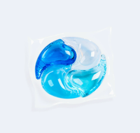 Produit d'entretien du linge jetable OEM, formule triple action, nettoyage en profondeur, élimination des taches, élimination des odeurs, fourni par l'usine