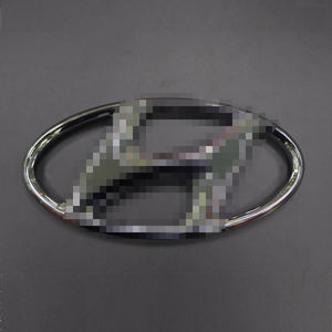 De 3D ABS cromo brillante níquel plástico placa etiqueta engomada emblema logotipo de la marca de la placa de Metal etiqueta insignia - Product Image 5