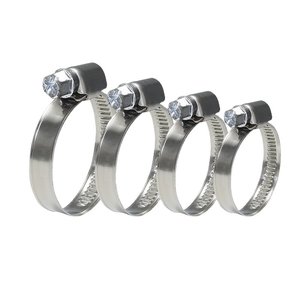 Colliers de serrage métriques en acier inoxydable certifiés de précision, conformes REACH, pour systèmes de support de tuyauterie - Product Image 1
