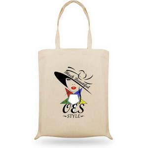 OES Masonic Canvas Tote Eastern Star Square Compass Shriner Reusable Waterproof Shopping <b>Bag</b> with Rose <b>Gold</b> Zipper Embroidery - Product Image 1