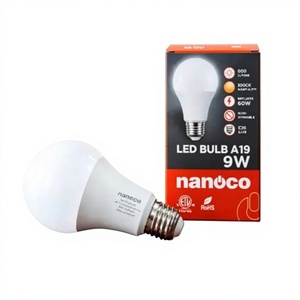 Bombilla LED A19 de 9W, 3000lm, 3500K, E27, No Regulable, AC 220V, PVC, Certificación Energy Star, CRI 80, 88 Lm/W de Eficiencia, Fabricada en Vietnam - Product Image 1