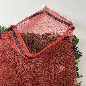 Bolsas de malla de yute grandes, multiusos, duraderas, de alta calidad, con correa ajustable. - Product Image 1