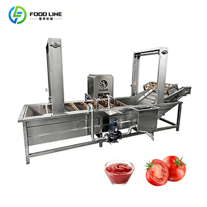 Línea de Producción de Salsa de Tomate, Máquina Comercial para Hacer Salsa de Tomate, Línea de Producción de Puré de Tomate Automática Pequeña - Product Image 4