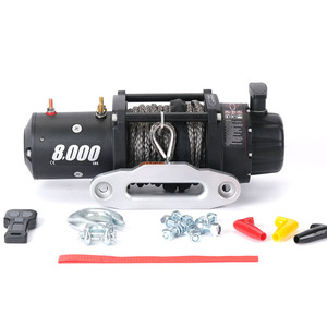 Cabrestante eléctrico de 3 toneladas para camión de remolque, máquina de cabrestante de 8000lbs, 4WD - Product Image 2