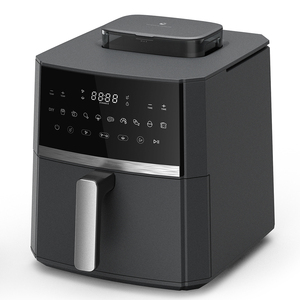 Nuova Cina 2025 nuovo 3.5L + 6.5L doppio <span class=keywords><strong>10</strong></span> <span class=keywords><strong>litri</strong></span> cestino Smart Freidora De Aire Hot 10L 11L 12L digitale doppia <span class=keywords><strong>friggitrice</strong></span> ad aria - Product Image 3