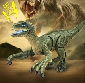 Điều Khiển Từ Xa Khủng Long Đồ Chơi Cho Trẻ Em, Điện Tử Thực Tế RC Khủng Long Đi Bộ <span class=keywords><strong>Robot</strong></span> Khủng Long Với Đèn Và Âm Thanh - Product Image 4