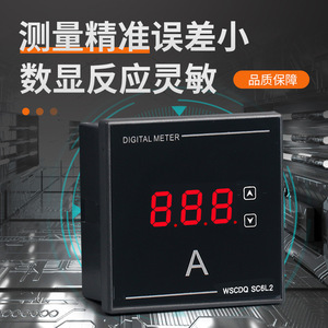 Compteur numérique Sc6l2, courant alternatif, précision 1,5, classe IP65, monophasé, alimentation 220V AC - Product Image 3