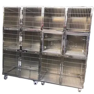 glass rabbit cage