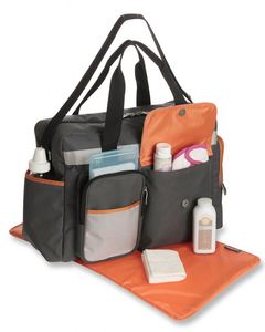Bolsa de regalo gratuita para artículos esenciales de bebé, cesta para baby shower de niña, artículos imprescindibles para la guardería, favoritos para el registro de nacimiento, organizador para recién nacido, para viajes en coche - Product Image 1