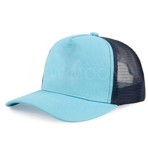 หมวกแก๊ปทรง Trucker แบบกำหนดเอง 5 แผง ตาข่ายโฟม พร้อมเชือกตกแต่ง พิมพ์ลายนูน 3 สี  ปักลาย  ดีไซน์คุณภาพสูงหลากหลายแบบ - Product Image 1